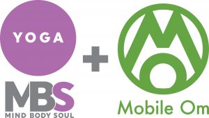 San Antonio Yoga Studios MBS Yoga and Moble Om Logo